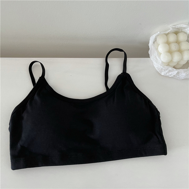 Real price 2021 new sports Sleep Bra underwear set with cotton sling and four corner safety pants