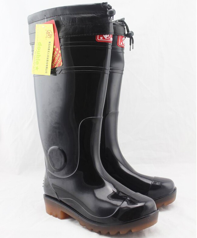Chaussures - bottes caoutchouc homme pour hiver - semelle tendon - Ref 971703 Image 1