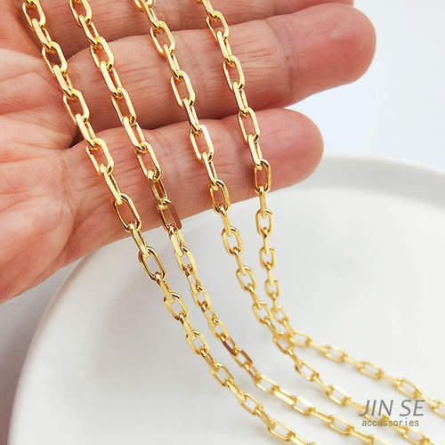 长方粗链手工链diy饰品配件材料