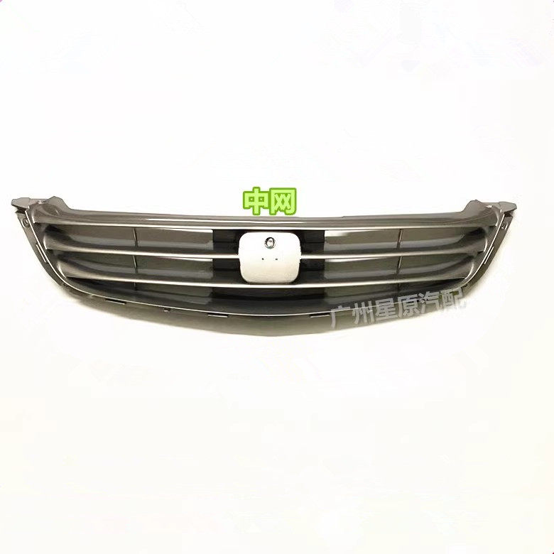 HONDA ODYSSEY 02-04 모델 RA6 그릴에 적합 전면 환기 그릴 후드 밝은 스트립 그릴 트림 스트립 [전기 도금 포함]