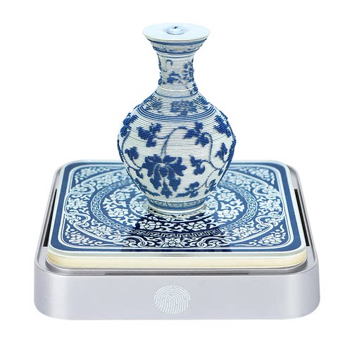 青花瓷中国风2026年全景日历