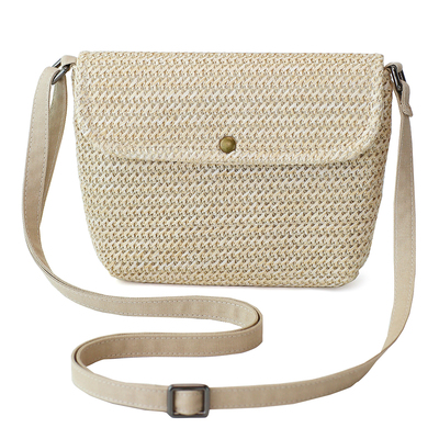 布奏夏天小斜挎散步包手机包