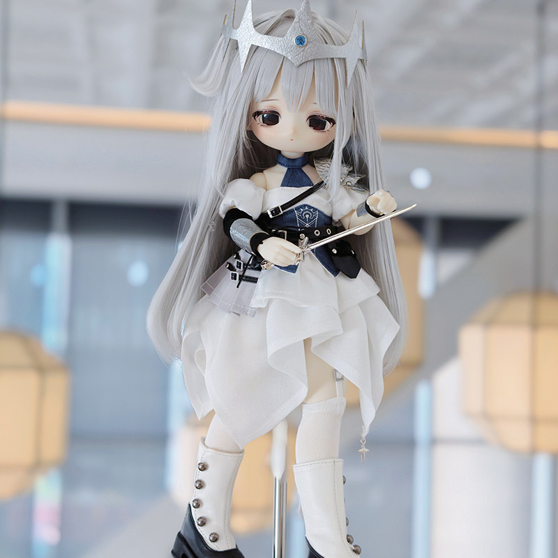 可奈造物瓦尔基里bjd三插六娃衣女武神套装帅气西幻骑士换装衣服