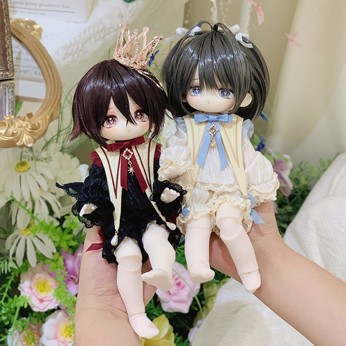 可奈造物小王子睡衣六分bjd版套装无属性可爱华丽风娃衣换装玩具