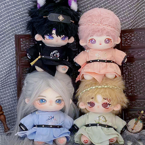 可奈造物20CM棉花娃娃古风圆领袍