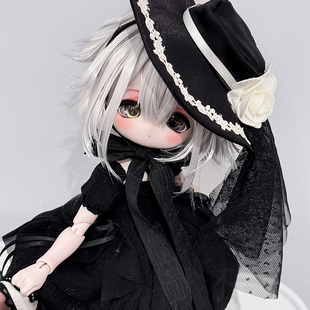 可奈造物玫瑰与诗bjd六分版娃衣三插六华丽风娃娃裙子无属性套装