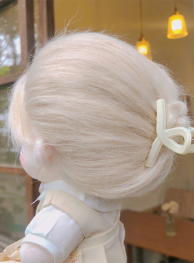 可奈造物 鲨鱼夹 20cm棉花娃娃娃用发夹  通用后脑勺发夹发卡饰品