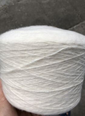 马海毛棉纱披肩围巾钩花