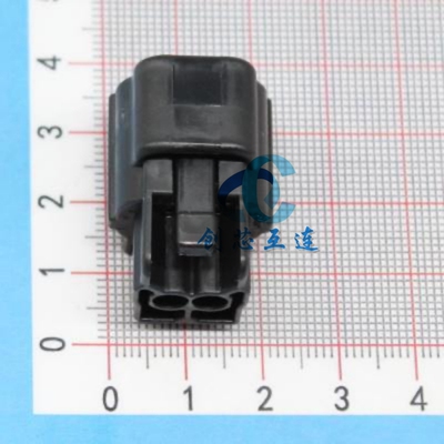 TE泰科连接器 174352-2 4.8mm间距 2PIN 护套 汽车连接器