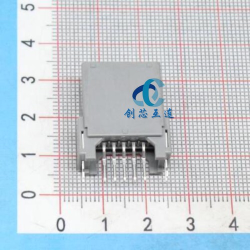 JAE连接器 MX34005UF1 MX34系列 5PIN 2.2mm间距 针座 线对板
