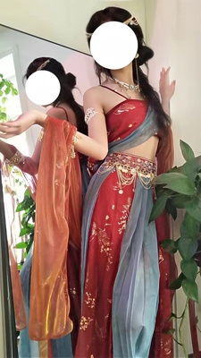 茉莉公主异域风情敦煌飞天汉服