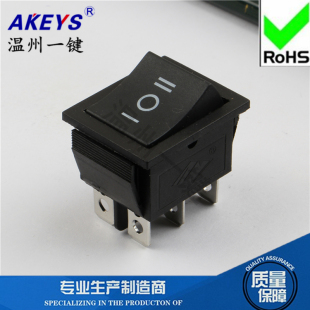 取暖器 电焊逆变机3档6脚31*25 船型翘板开关KCD4-203 正反转童车