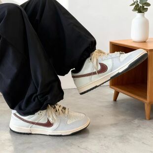 Low Dunk 防滑减震男款 低帮休闲板鞋 202 耐克 米白红IM6670 Nike