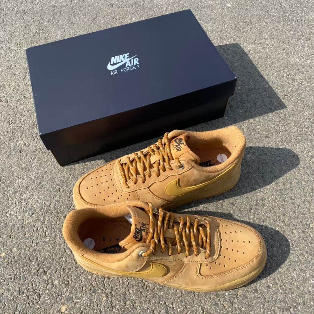 NIKE耐克AF1男子空军一号小麦色百搭板鞋CJ9179-200,运动鞋new,板鞋,淘宝优惠券,粉丝福利购,淘宝优惠卷