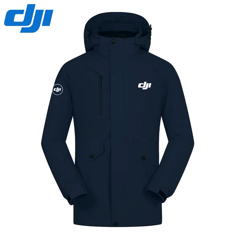 大疆工作服冬季羽绒冲锋衣定制