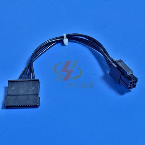 工控机 4P转硬盘sata电源线 12v out put 主板4针转HDD SDD供电线