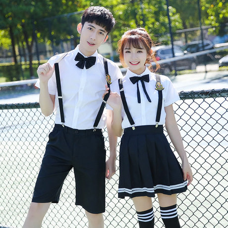 韩版校服套装学院风韩国水手服班服高中学生宽松夏季毕业照服装女在类目 女装/女士精品, 套装/学生校服/工作制服, 学生校服中 - 来自Buy2taobao.com提供专业的淘宝代购服务