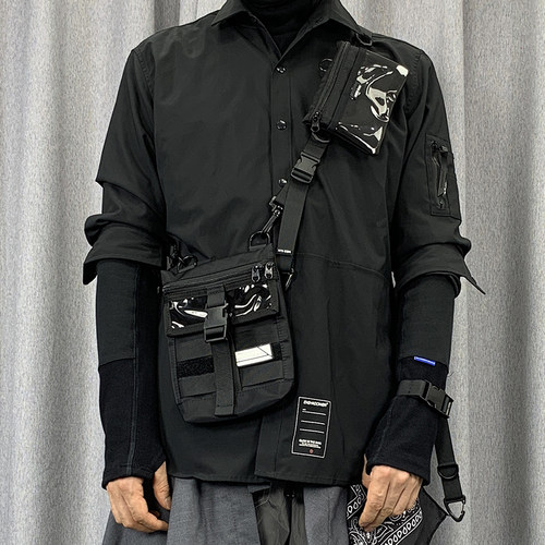 可拆卸模块机能小包半透明小痛包