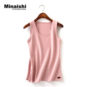 加厚背心女韩版全棉纯色吊带棉内搭打底衫外穿宽松保暖上衣春装