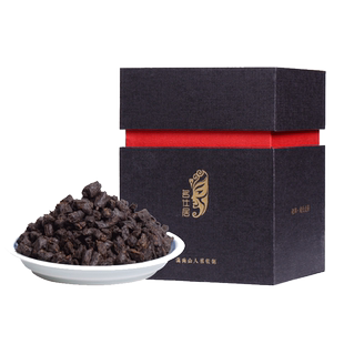 好吉茶叶 普洱茶熟茶老茶头碎银子 云南南糯山茶化石礼盒500g醇香