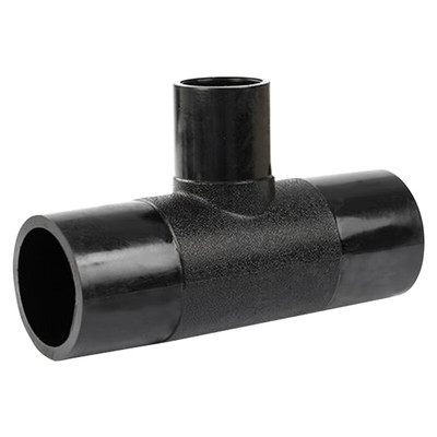 燃气管配件SDR11异径直通异径三通125天然气聚乙烯SDR17电熔管件