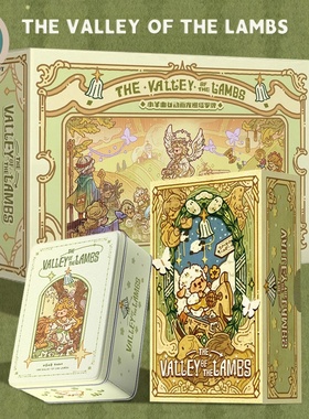 原创正版小羊山谷塔罗牌 Valley of the Lambs Tarot 泛伟特卡牌