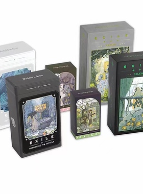 现货原装正版流放归途塔罗牌The Exile Tarot 韦特系78张桌游卡牌
