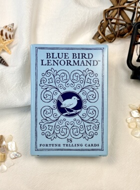 现货进口正版青鸟利诺曼 Blue Bird Lenormand蓝鸟雷诺曼卡牌