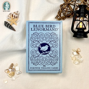Bird Blue Lenormand蓝鸟雷诺曼卡牌 青鸟利诺曼 现货进口正版