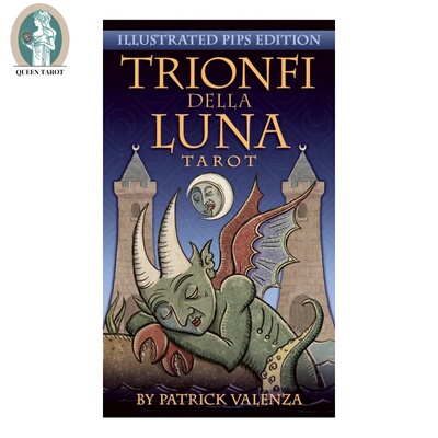 现货进口正版邪月塔牌罗 Trionfi Della Luna Tarot 美游卡牌