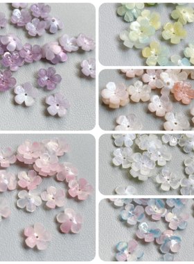 10个价14mm立体醋酸石竹花朵