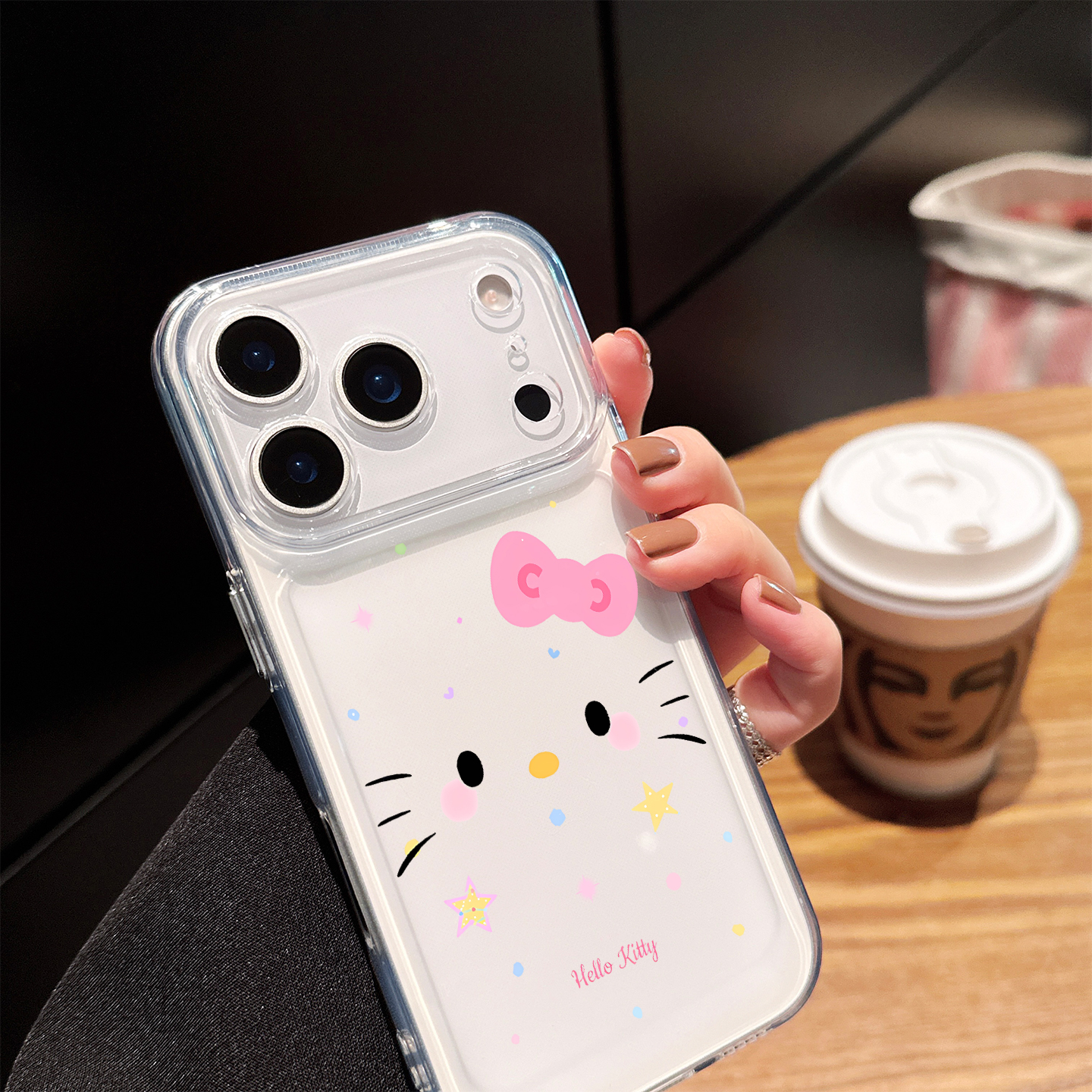 适用苹果17pro手机壳iphone17promax粉色猫咪16promax透明15可爱少女14小众高级感air新款13超薄12防摔保护套