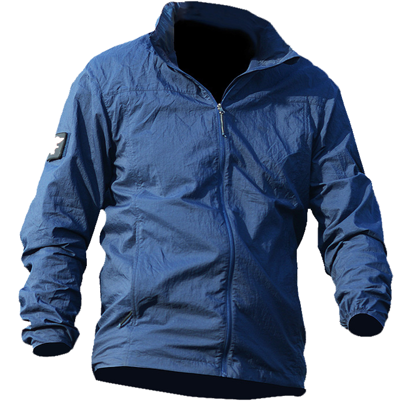 冲锋战术皮肤衣夏季户外防晒衣男超薄透气防水风衣速干外套防晒服