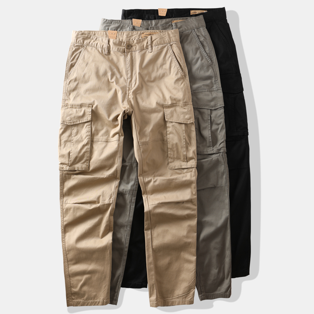 美式长裤工装裤直筒复古