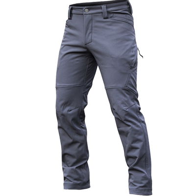 冬季加绒加厚户外作训冲锋工装裤