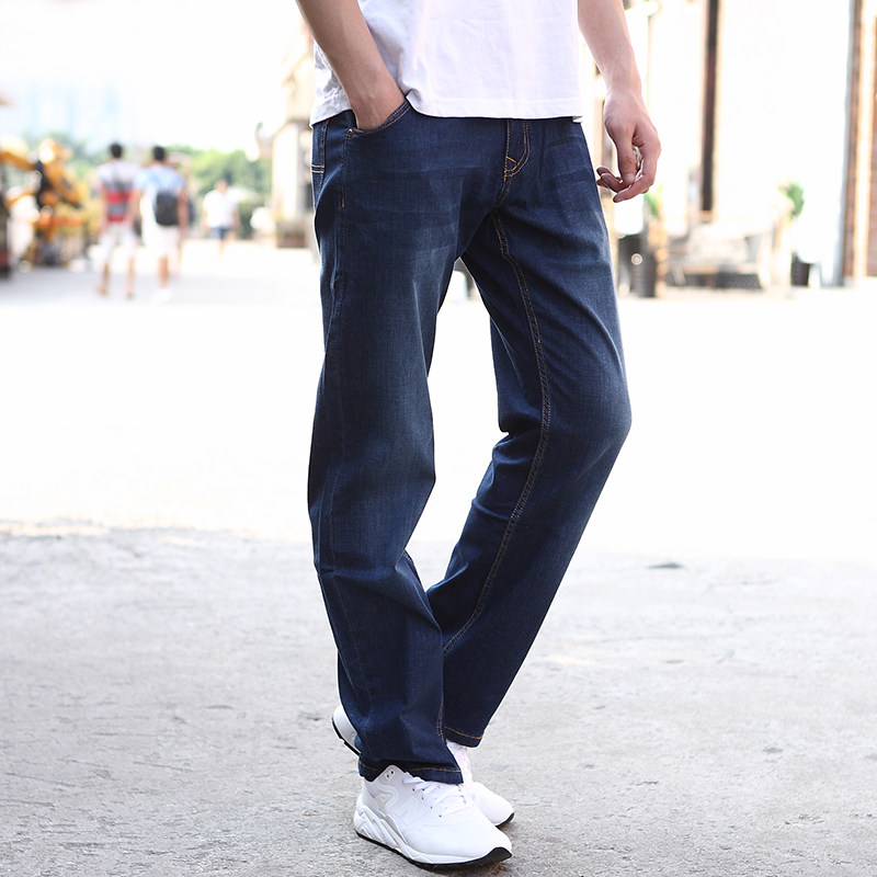 Jeans pour jeunesse droite en vrac YZGF en coton pour été - Ref 1461511 Image 3