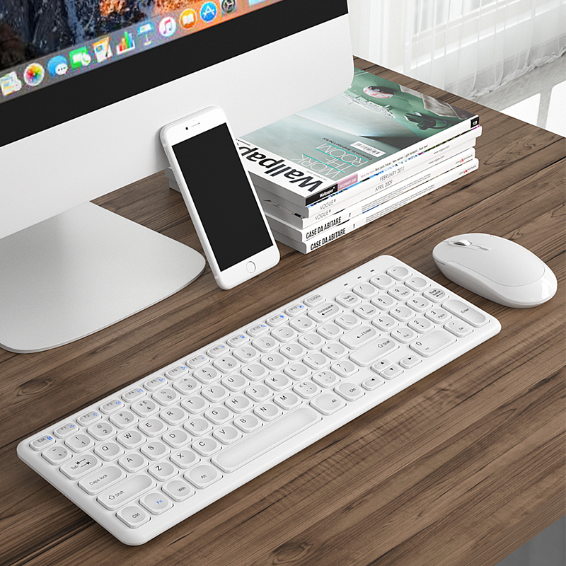 办公静音无线键盘B．O．W无线