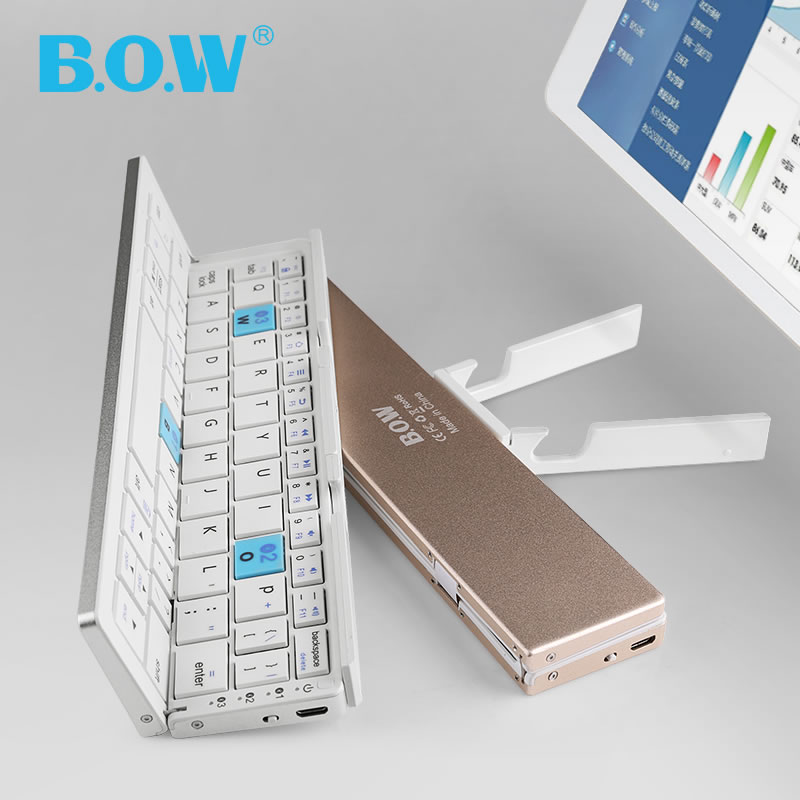BOWº½ÊÀÎÞÏßÕÛµþÈýÀ¶ÑÀ¼üÅÌ Æ»¹û°²×¿ÊÖ»úƽ°åͨÓÃС¼üÅÌÃÔÄã±ãЯ