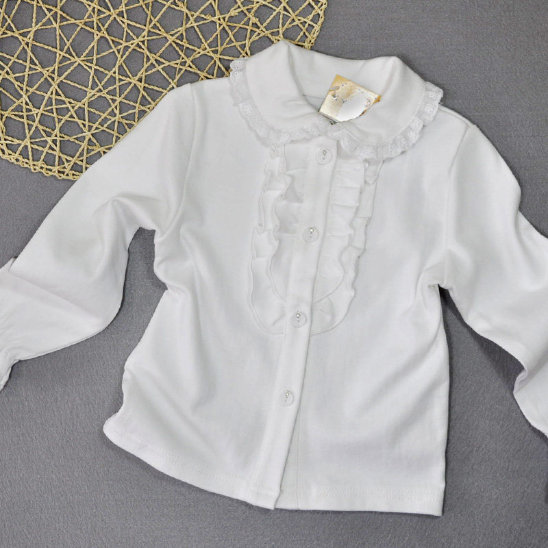 Chemise fille à manche longue - Ref 2087290 Image 1