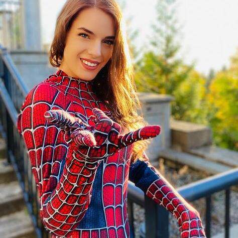蜘蛛侠cos服蜘蛛侠Cosplay女装