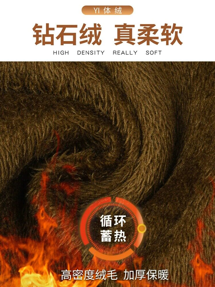 LA CHAPELLE HIGH WAIST WIDE-LEG FLEECE JEANS WOMENS WINTER FALL WINTER 2024 NEW THICKENED NARROW STRAIGHT LEG PANTS