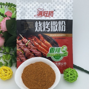 烧烤羊牛猪鸡肉海鲜蔬菜鱼等撒料粉油炸凉拌调味粉香辣 满4袋包邮