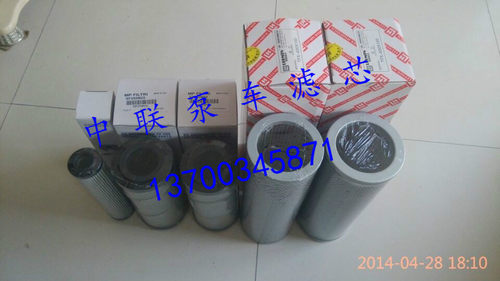 中联46米泵车液压系统配套滤芯