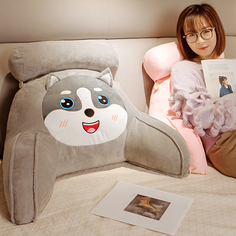宿舍床头软包抱枕独立内胆可拆洗