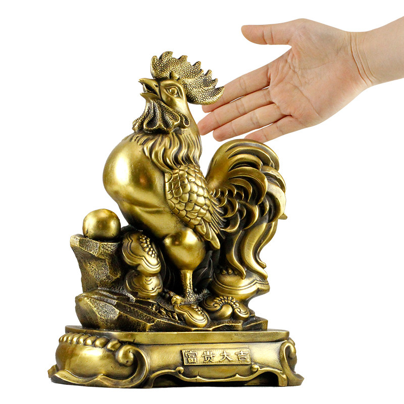 创意可爱风摆件金鸡工艺品