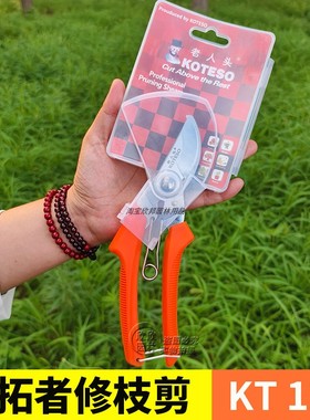 台湾开拓者KT-120修枝剪果树剪花卉剪枝剪家用手剪园林工具盆景剪