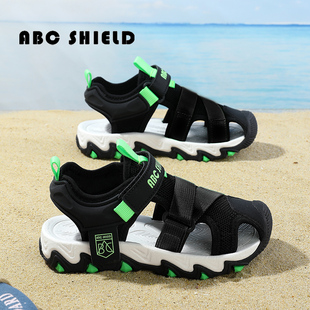 涉水溯溪鞋 ABC SHIELD男童涼鞋 2025新款 防滑防臭兒童包頭沙灘涼鞋