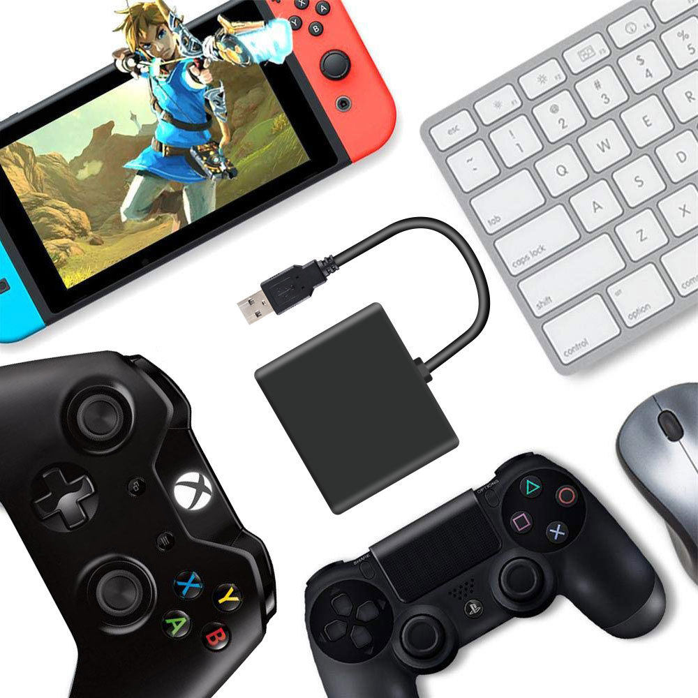 JYS键鼠转换器兼容Xbox/ps4/switch主机系列通用USB口即插即用