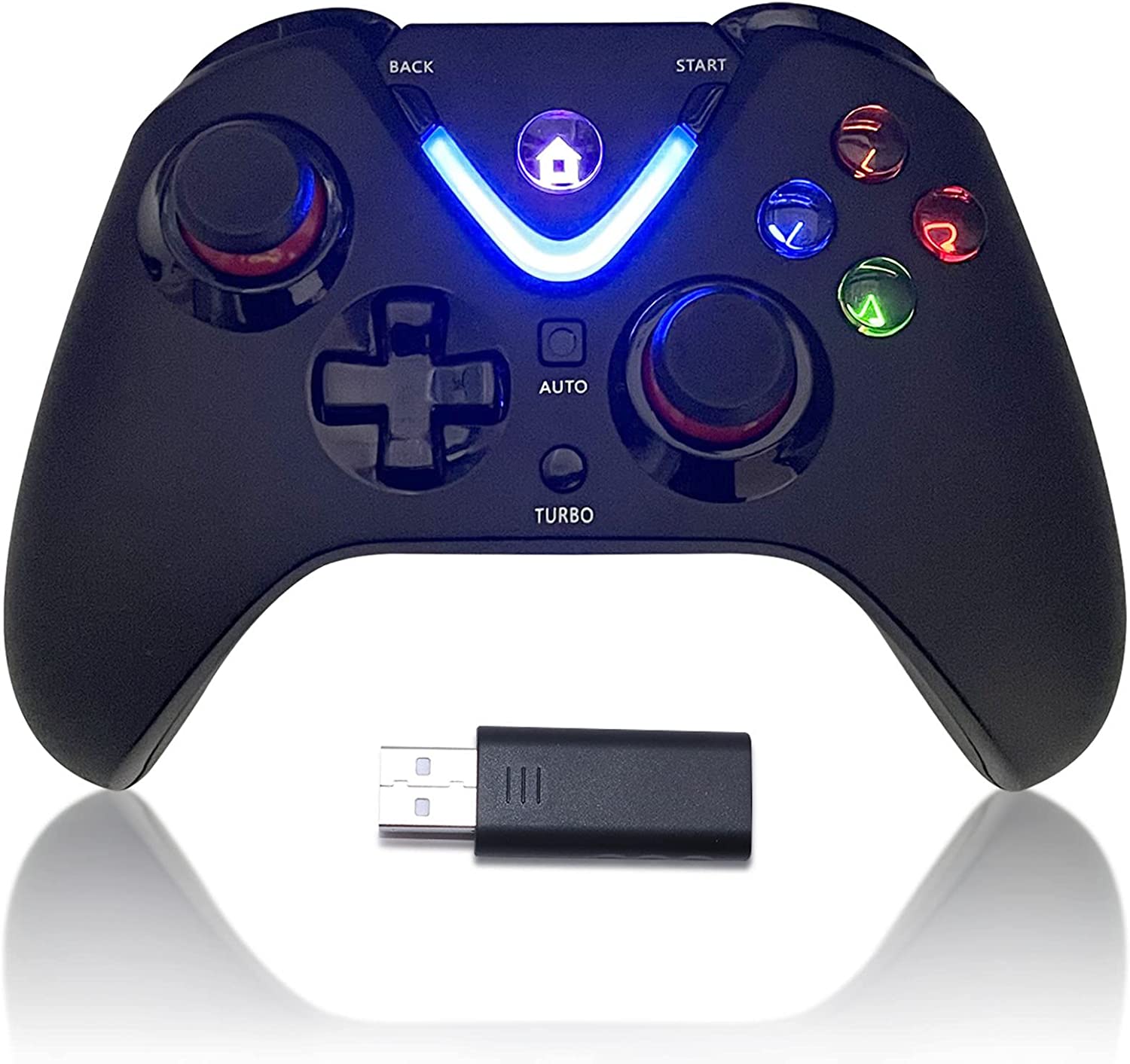 XONE手柄无线2.4G游戏手柄XboxoneS手柄无线蓝牙电脑安卓 PS3手柄