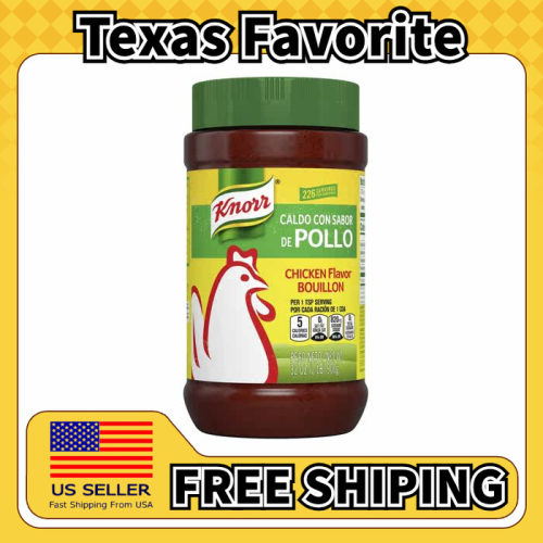 美国直邮Knorr Chicken Flavor Bouillon 烹饪鸡肉牛肉汤调味品